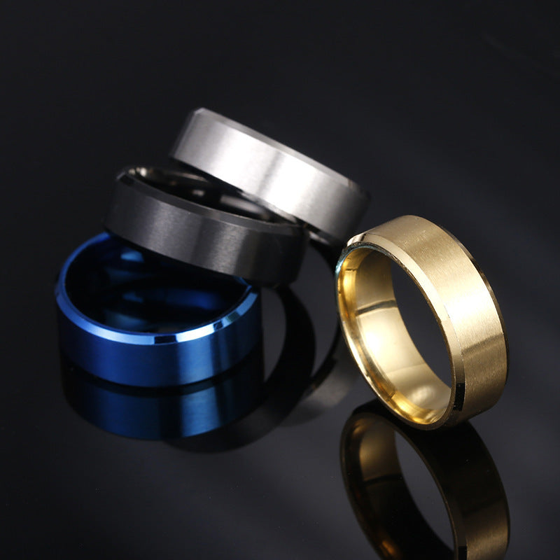 Stainless 8mm Ring