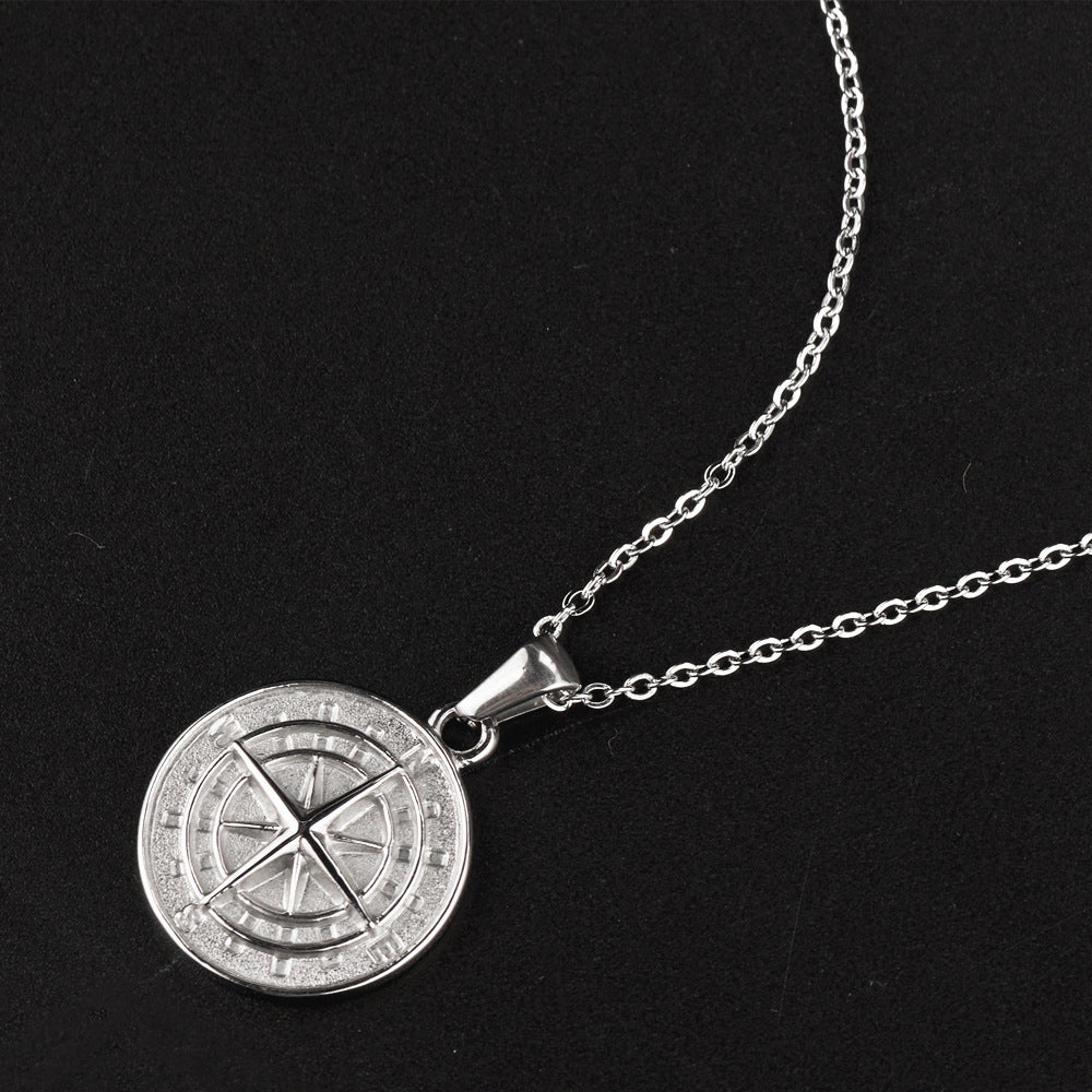 Compass Pendant Necklace